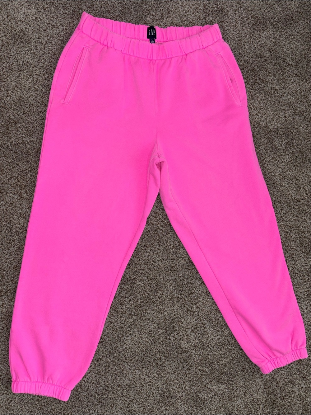 GAP Sugar Plum Neon Pink Women's Jogger Pants